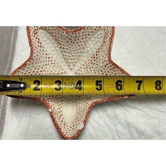 Boston Warehouse Flounder Fish Starfish Fish Shape Plates trinket holders rings - Picture 6 of 7